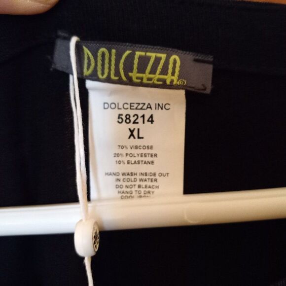 NWT Dolcezza Womens XL Long Sleeve Asymmetrical Sweater - Picture 5 of 9